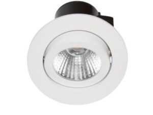 TECHNOLUX INDAL LED inbouwspot met geïntegreerde driver IP23 7W 600Lm 230V 3000K Wit Led inbouwspots