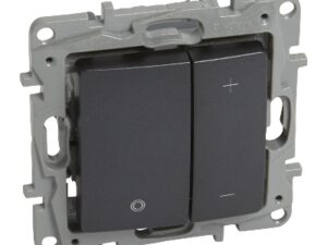 4 x Legrand Niloé DIY universel LED-dimmer Legrand Niloé antraciet