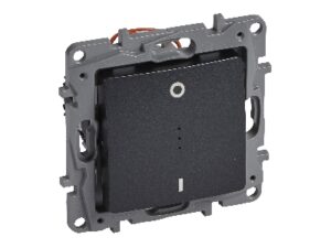 4 x Legrand Niloé DIY tweepol. schakelaar met verklik 20AX-250V antr Legrand Niloé antraciet