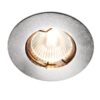 PSM LIGHTING inbouwspot rond vast zwart textuur Inbouwspots GU10