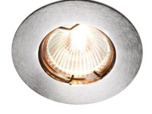 PSM LIGHTING inbouwspot rond vast zwart textuur Inbouwspots GU10