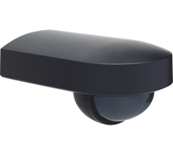 Niko Home Control buitenbewegingsmelder PIR 180° bereik 11m anthracite Buitenbewegingsmelder