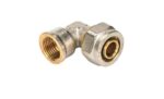 Henco schroefknie 90° 16-1/2F Henco schroefkoppelingen Knie 90° binnendraad