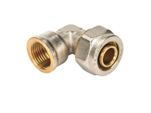 Henco schroefknie 90° 16-1/2F Henco schroefkoppelingen Knie 90° binnendraad