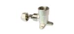 Henco schroef enkele muurplaat 16-1/2F Henco schroefkoppelingen muurplaat