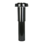 Ubbink galva dakdoorvoerpijp d:200mm zwart Dak & Gevel