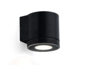 Wever & Ducre DUCRE TUBE 1.0 PAR16 textuur zwart GU10 muur buiten down rond Wandarmaturen