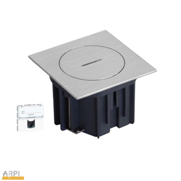 Arpi by Lithoss Vloerstopcontact IP66- 1 x RJ45 cat6UTP-Inox Keuken & Vloerstopcontacten