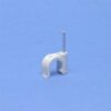 100 x Legrand Hechtklem Fixfor ronde kabel diam. 12mm -grijs- spijker 20mm Nagelklemmen