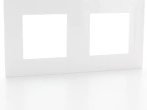 Legrand Valena Next afdekplaat 2 mechanismen hor/vert centerafstand 71mm wit Valena Next Wit