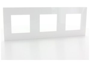 Legrand Valena Next afdekplaat 3 mechanismen hor/vert centerafstand 71mm wit Valena Next Wit