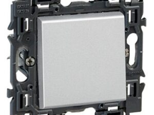 Legrand Valena Next wisselschakelaar 10AX volledig apparaat alu met spanklauwen Valena Next Aluminium