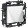 Legrand  Valena Next trekdrukknop 6A volledig apparaat alu met spanklauwen Valena Next Aluminium