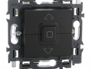 Legrand Valena Next rolluikdrukknop volledig apparaat zwart met spanklauwen Valena Next Zwart