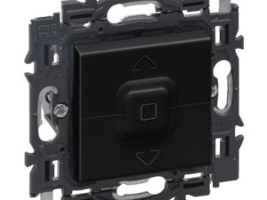 Legrand Valena Next rolluikschakelaar volledig apparaat zwart met spanklauwen Valena Next Zwart