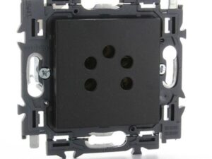 Legrand Valena Next telefooncontacontactdoos volledig apparaat zwart met spanklauwen Valena Next Zwart