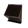 Renson Geveldoorvoerrooster zwart 300×312 Ø180 zwart afdruipprofiel C/C+/C+EvoII/E+/ED Dak & Gevel
