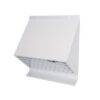 Renson Geveldoorvoerrooster wit 230×267 Ø180 wit afdruipprofiel C/C+/C+EvoII/E+/ED Dak & Gevel