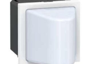 LEGRAND Mosaic wandlichtje LED wit 230V 2 modules Mosaic Schakelaars