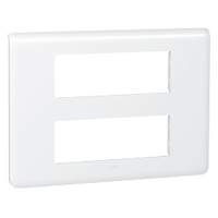 LEGRAND Mosaic afdekplaat 2×6 modules wit horizontaal Mosaic afdekplaten