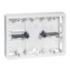 LEGRAND Mosaic opbouwkader rechthoekig voor 2×6, 2×8 of 2x3x2 modules diepte 50mm Mosaic opbouwkaders