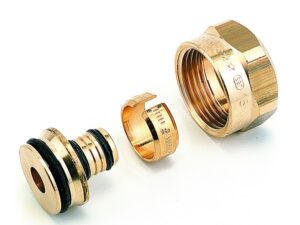 Comap knelkoppeling voor Multiskin meerlagenbuis onvernikkeld 3/4″F 20 x 2