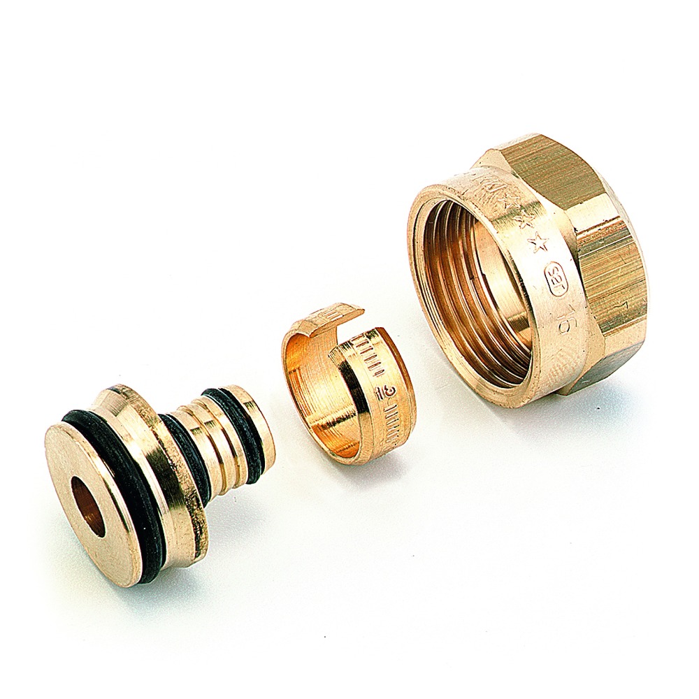 Comap knelkoppeling voor Multiskin meerlagenbuis onvernikkeld 3/4″F 20 x 2