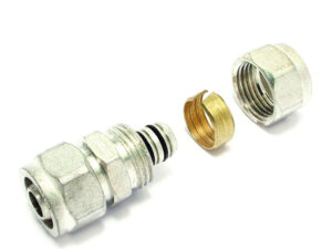 Comap Turboskin rechte koppeling 2 x knellen 26 x 3