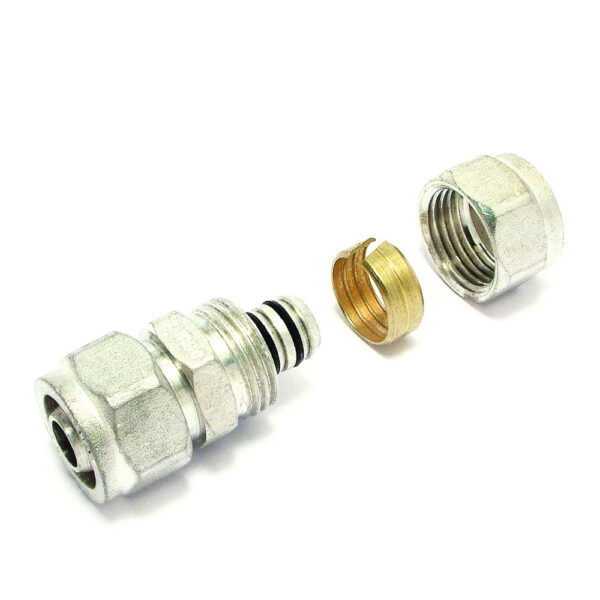 Comap Turboskin rechte koppeling 2 x knellen 26 x 3