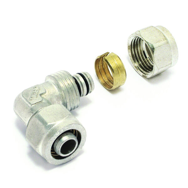 Comap Turboskin kniekoppeling 90° knellen 26 x 3