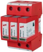 Dehn Driepolige overspanningsbeveiliging voor TNC / TT 3x230V