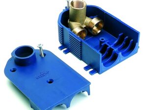 Comap dubbele inbouwdoos voor sanitaire toepassingen 1/2″F x 3/4″EC Comap inbouwdozen klemkoppeling