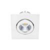INDIGO Tipi-S1 vierkante richtbare inbouwspot LED 3W 290Lm 3000K 30° wit incl.driver Led inbouwspots