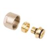 Henco EK20-2 2 x schroefkoppeling eurokonus 3/4 F 20X2mm per set 2 stuks Henco buizen 20 x 2 mm