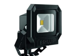 Esylux OFL SUN LED 10Watt 5000K zwart 90lm/W IP65 Projectoren