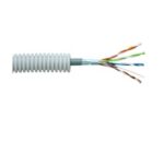 Voorbedrade buis 20mm + datakabel F/UTP CAT6 PVC rol 100m Datakabel UTP CAT6