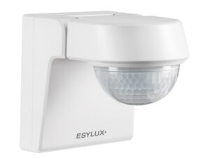 Esylux Bewegingsmelder met 230° detectiehoek en groot bereik Wit Buiten bewegingsdetectoren