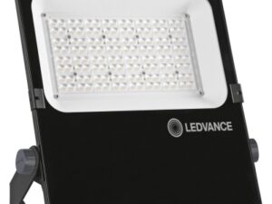 LEDVANCE Floodlight Performance Asym 140° LED 50Watt 830 3000K 5.700lm 70.000u IP65 zwart Projectoren