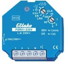 Eltako FSR61230V Impulsschakelaar/relais inbouw draadloos 1 NO 10A Teleruptoren en impulsschakelaars