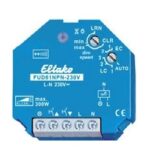 Eltako FUD61NPN230V Draadloze inbouwdimmer zonder N-aansluiting 300W Dimmers