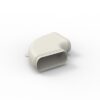 Renson EASYFLEX bocht – horizontaal 125mm 90° EasyFlex