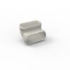 Renson EASYFLEX bocht – verticaal – 125mm 90° EasyFlex