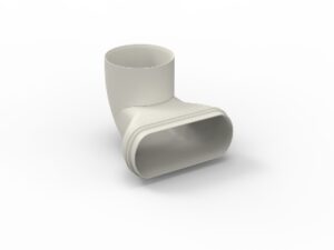 Renson EASYFLEX ventielaansluiting – diameter 80mm EasyFlex