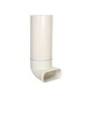 Renson Easyflex kit haaks betondoorvoer Ø125 > 140×60 EasyFlex