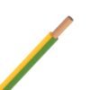 100 meter VOBs H07V-K draad PVC flexibel 750V Eca 60°C geel/groen 10mm² Soepele draad