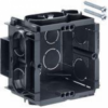 Helia Q-range 10 inbouwdozen 50mm x 60mm x 60 met schroeven Inwerkdozen Steen
