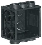 Helia 10 stuks inbouwdozen universeel 50 mm Inwerkdozen Steen