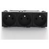BTICINO LL drievoud voorbek stopc antraciet 16A 250V Contactdozen 10/16 A 250 Volt met steekklemmen