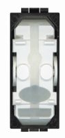 Bticino LivingLight Kruisschakelaar 16AX 250V 1 module schroefklemmen zonder toets Schakelaars met tuimelbediening 16 AX 250 Volt