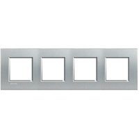 Bticino LivingLight Rechthoekige afdekplaat 4×2 modules 71mm Tech Living Light Tech